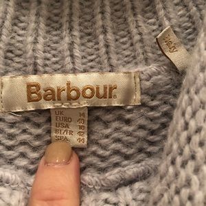 Barbour Wool Turtleneck Sweater - Size 10